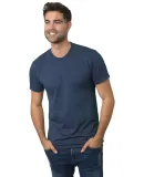 Bayside Apparel 9570 Triblend Tee Tri Steel Blue