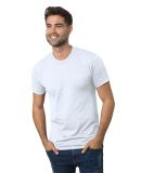 Bayside Apparel 9570 Triblend Tee Solid White