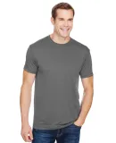 Bayside Apparel 5300 USA-Made Performance T-Shirt Charcoal