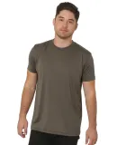 Bayside Apparel 5300 USA-Made Performance T-Shirt Military Green