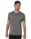 Bayside Apparel 5300 USA-Made Performance T-Shirt Cationic Charcoal