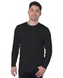 Bayside Apparel 5360 USA-Made Long Sleeve Performa in Black