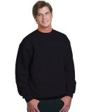 Bayside Apparel 2105 Union Crewneck Sweatshirt in Black