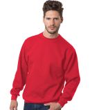 Bayside Apparel 2105 Union Crewneck Sweatshirt in Red