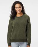 Boxercraft K01 Women's Fleece Out Pullover in Olive