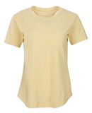 Boxercraft T67 Women's Cut-It-Out T-Shirt in Daffodil