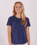 Boxercraft T67 Women's Cut-It-Out T-Shirt in Navy