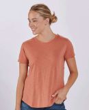 Boxercraft T67 Women's Cut-It-Out T-Shirt in Terracotta