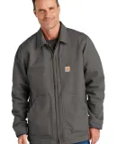 CARHARTT CT104293 Carhartt   Sherpa-Lined Coat Gravel