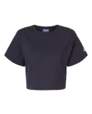 Champion Clothing T453W Women's Heritage Cropped T Navy