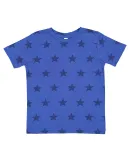 Code V 3029 Toddler Star Print Tee in Royal star