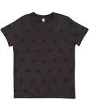 Code V 2229 Youth Star Print Tee in Smoke star