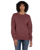 Comfort Wash GDH400 Garment Dyed Unisex Crewneck S in Cayenne