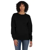 Comfort Wash GDH400 Garment Dyed Unisex Crewneck S in Black