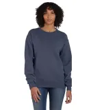 Comfort Wash GDH400 Garment Dyed Unisex Crewneck S in Anchor slate