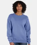 Comfort Wash GDH400 Garment Dyed Unisex Crewneck S in Frontier blue