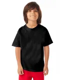 Comfort Wash GDH175 Garment Dyed Youth Short Sleev in Black