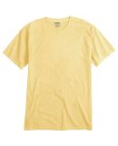 Comfort Wash CW100 Garment-Dyed Tearaway T-Shirt in Summer squash yellow