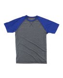 Boxercraft T04 Double Play Tee Royal/ Granite