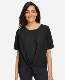 Devon and Jones DP617W Ladies' Perfect Fit™ Tie- in Black