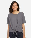 Devon and Jones DP617W Ladies' Perfect Fit™ Tie- in Graphite