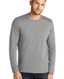 District Clothing DT8003 District   Re-Tee   Long  LtHtGry