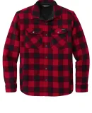 Eddie Bauer EB228    Woodland Shirt Jac Radish/Blk