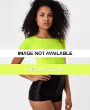 RSA8380 American Apparel Cotton Spandex Jersey Cro Neon Yellow