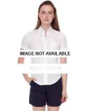 RSACP401S American Apparel Unisex Poplin Short Sle White Poplin
