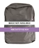 RSANC501 American Apparel Nylon Cordura School Bag Amethyst/Silver