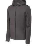 Sport Tek ST980 Sport-Tek   Hooded Soft Shell Jack in Graphite