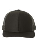 Richardson Hats 112 Adjustable Snapback Trucker Ca in Black