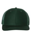 Richardson Hats 112 Adjustable Snapback Trucker Ca in Dark green