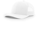 Richardson Hats 112 Adjustable Snapback Trucker Ca in White