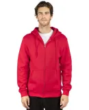 Threadfast Apparel 320Z Unisex Ultimate Fleece Ful RED