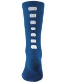 Augusta Sportswear 6091 Colorblocked Crew Socks in Royal/ white