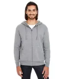 Threadfast Apparel 321Z Unisex Triblend French Ter CHARCOAL HEATHER
