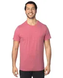 Threadfast Apparel 100A Unisex Ultimate T-Shirt in Red heather