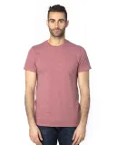 Threadfast Apparel 100A Unisex Ultimate T-Shirt in Maroon heather