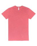Threadfast Apparel 100A Unisex Ultimate T-Shirt in Red heather