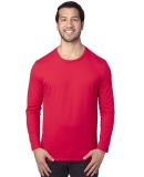 Threadfast Apparel 100LS Unisex Ultimate Long-Slee in Red