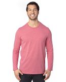 Threadfast Apparel 100LS Unisex Ultimate Long-Slee in Red heather