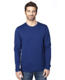 Threadfast Apparel 100LS Unisex Ultimate Long-Slee in Navy