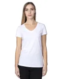 Threadfast Apparel 200RV Ladies' Ultimate V-Neck T WHITE