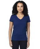 Threadfast Apparel 200RV Ladies' Ultimate V-Neck T NAVY