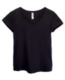 Threadfast Apparel 200RV Ladies' Ultimate V-Neck T in Black