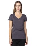 Threadfast Apparel 200RV Ladies' Ultimate V-Neck T in Graphite