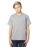 Threadfast Apparel 600A Youth Ultimate T-Shirt HEATHER GREY