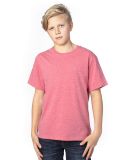 Threadfast Apparel 600A Youth Ultimate T-Shirt in Red heather