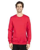 Threadfast Apparel 320C Unisex Ultimate Crewneck S RED